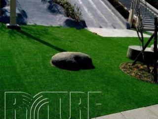 Hsinchu Waterway Water Intake Artificial Turf Landscape Park