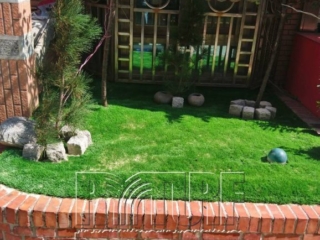 Changhua Lugang Artificial turf in the front yard