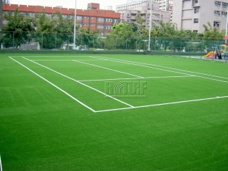 Minsheng Park, New Taipei City Artificial grass tennis court in Minsheng Park, Banqiao District, New Taipei City